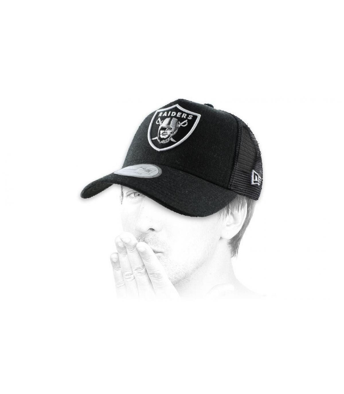 Raiders trucker cap Heather team trucker raiders